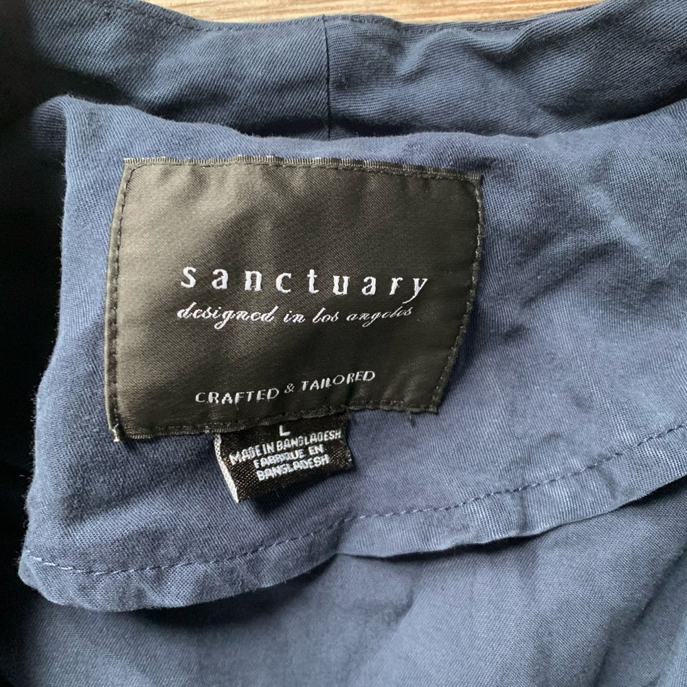 Sanctuary - Cloudscape Draped Jacket Black Iris (… - image 5